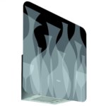 Декоративная панель для вытяжки Whirlpool AG PA 005 BW