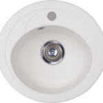 Кухонная мойка Kuppersberg CAPRI 1B WHITE ALABAS