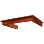 Комплект багетов Krona Beatris 600 CPB/3 темный орех