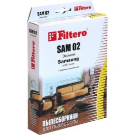 Комплект пылесборников Filtero SAM 02 (4) эконом