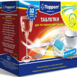 Моющие средства для ПММ в таблетках ВСЁ В ОДНОМ Topperr 3307 32шт.