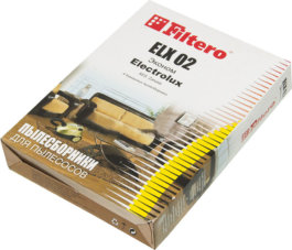 Пылесборники Filtero ELX 02 (4) Эконом