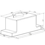 Встраиваемая вытяжка Graude LB 75.1 W