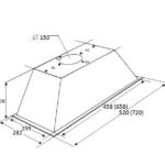 Вытяжка Kuppersberg INLINEA 52 XE