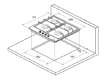 Варочная поверхность Teka PAC 60 4G AI AL CI BLACK