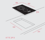 Варочная поверхность Teka VT TC 2P B