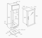 Встраиваемый винный холодильник Teka RVI 35