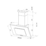 Вытяжка MAUNFELD Tower C 50 нержавеющая сталь
