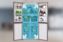 Холодильники SIDE-BY-SIDE и CROSS DOOR: красивое и вместительное решение для большой кухни