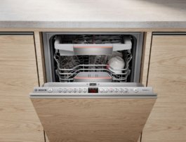 Встраиваемая посудомоечная машина Bosch SPV45DX10R: маленькая снаружи, вместительная внутри