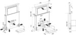 Вытяжка Falmec DOWNDRAFT GLASS WHITE 90 Арт. CDDW90.E1P2#ZZZF400F