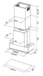 Вытяжка Falmec GRUPPO INCASSO NRS STEEL 50 Арт. CGIW50.E9P2#ZZZI490F