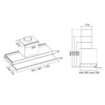Вытяжка Falmec MOVE 90 WHITE Арт. CMKN90.E0P2#ZZZF490F