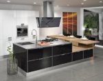 Вытяжка Falmec BUTTERFLY ISOLA GLASS BLACK 90 Арт. CBTI90.E0P2#ZZZN491F