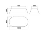 Вытяжка Falmec MATERIA IS.100 Concrete Арт. CZAI00.E0P7#ZZZV461F