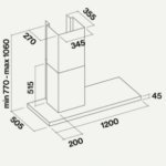 Вытяжка Falmec LUX FASTEEL 120 Арт. CKRN90.E10P2#ZZZX491F