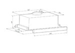 Встраиваемая вытяжка Graude DHF 60.0 E