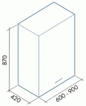 Вытяжка Falmec LAGUNA IS STEEL (Pannellabile) 90 Арт. CLDI9075.E1P2#ZZZI491F