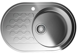 Мойка Omoikiri Kasumigaura 77-IN-R нерж.сталь/нержавеющая сталь Арт. 4993002