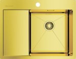 Мойка Omoikiri Akisame 65-LG-R нерж.сталь/светлое золото Арт. 4973084