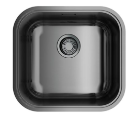 Мойка Omoikiri Omi 44-U/IF-GM нерж.сталь/вороненая сталь Арт. 4993191