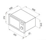 Микроволновая печь MAUNFELD JBMO.20.5S
